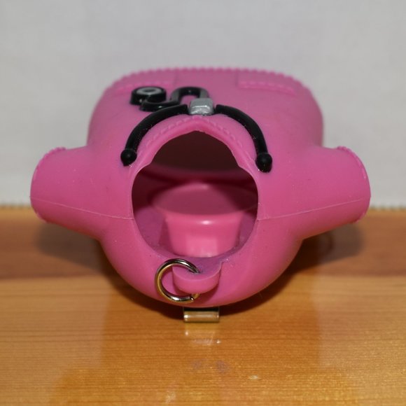 Pre-Owned Pink medical Scrub Field Hand Sanitizer Case Pocket Holder W/ Clip - Picture 8 of 10